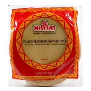 Chakra Madras Plain Papad 200g