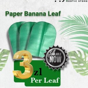 Paper Banana Leaf for sadhya (Pack of 3)