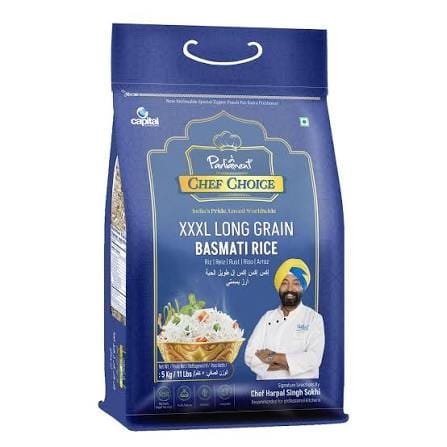 Parliament Chef Choice XXXL Long Grain Basmati Rice (5kg)